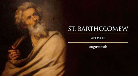 Saint Bartholomew: Apostle of Faith and Witness